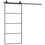 Vidaxl porte coulissante avec kit de quincaillerie 90x205 cm verre esg