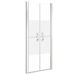 Vidaxl porte de douche esg demi - dpoli 81x190 cm