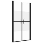 Vidaxl porte de douche esg demi - d�poli (83 - 86)x190 cm