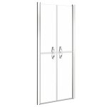 Vidaxl porte de douche esg transparent 81x190 cm