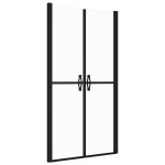 Vidaxl porte de douche esg transparent (88 - 91)x190 cm
