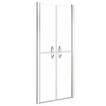 Vidaxl porte de douche esg transparent 91x190 cm