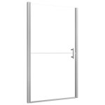 Vidaxl porte de douche verre tremp dpoli 100x178 cm