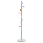 Vidaxl porte - manteau bleu 172 cm fer enduit de poudre Vidaxl porte - manteau bleu 172 cm fer enduit de poudre