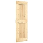 Vidaxl porte narvik 70x210 cm bois massif de pin