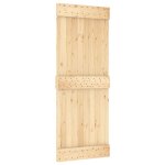 Vidaxl porte narvik 80x210 cm bois massif de pin