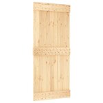 Vidaxl porte narvik 90x210 cm bois massif de pin Vidaxl porte narvik 90x210 cm bois massif de pin