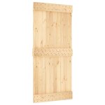 Vidaxl porte narvik 95x210 cm bois massif de pin