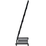 Vidaxl porte - revues 47, 5 x 43 x 133 cm noir a4