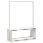 Vidaxl porte - vêtements et rangement des chaussures bois massif de pin Vidaxl porte - vêtements et rangement des chaussures bois massif de pin