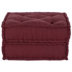 Vidaxl pouf modulaire marron 70x70x36 tissu Vidaxl pouf modulaire marron 70x70x36 tissu