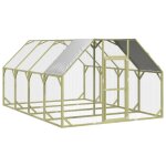 Vidaxl poulailler 268x400x190 cm bois de pin massif imprégné Vidaxl poulailler 268x400x190 cm bois de pin massif imprégné