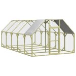 Vidaxl poulailler 268x500x190 cm bois de pin massif imprégné Vidaxl poulailler 268x500x190 cm bois de pin massif imprégné