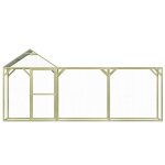 Vidaxl poulailler 4, 5x1, 5x2 m pinède imprégnée Vidaxl poulailler 4, 5x1, 5x2 m pinède imprégnée