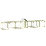 Vidaxl poulailler 700x100x150 cm bois de pin massif imprégné Vidaxl poulailler 700x100x150 cm bois de pin massif imprégné