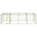 Vidaxl poulailler 800x400x200 cm bois de pin massif impr�gn�