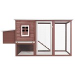 Vidaxl poulailler d'extérieur avec 1 nichoir marron bois Vidaxl poulailler d'extérieur avec 1 nichoir marron bois