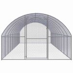 Vidaxl poulailler d'ext�rieur 3x10x2 m acier galvanis�