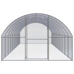 Vidaxl poulailler d'extérieur 3x10x2 m acier galvanisé Vidaxl poulailler d'extérieur 3x10x2 m acier galvanisé