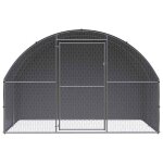 Vidaxl poulailler d'ext�rieur 3x2x2 m acier galvanis�