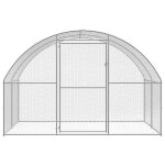 Vidaxl poulailler d'ext�rieur 3x2x2 m acier galvanis�