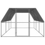 Vidaxl poulailler d'extérieur 3x6x2 m acier galvanisé Vidaxl poulailler d'extérieur 3x6x2 m acier galvanisé