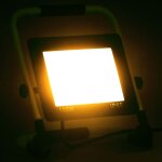 Vidaxl projecteur à led avec poignée 100 w blanc chaud Vidaxl projecteur à led avec poignée 100 w blanc chaud