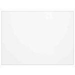 Vidaxl protecteur de table transparent 120x90 cm 1, 6 mm pvc