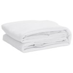 Vidaxl protge - matelas blanc 140x190 cm impermable