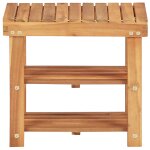 Vidaxl range - chaussures 50x32x45 cm bois d'acacia massif
