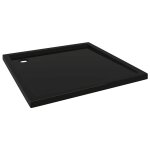 Vidaxl receveur de douche carré abs noir 80x80 cm Vidaxl receveur de douche carré abs noir 80x80 cm