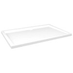 Vidaxl receveur de douche rectangulaire abs blanc 80x120 cm Vidaxl receveur de douche rectangulaire abs blanc 80x120 cm