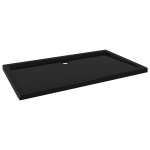 Vidaxl receveur de douche rectangulaire abs noir 70x120 cm Vidaxl receveur de douche rectangulaire abs noir 70x120 cm