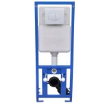 Vidaxl r�servoir encastr� pour wc suspendu 11 l 41x14x(110 - 125) cm