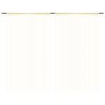 Vidaxl rideau en fils 2 pcs 140 x 250 cm crème Vidaxl rideau en fils 2 pcs 140 x 250 cm crème