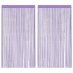 Vidaxl rideau en fils 2 pcs 140 x 250 cm violet Vidaxl rideau en fils 2 pcs 140 x 250 cm violet
