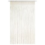 Vidaxl rideau en macram 140x240 cm coton