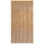 Vidaxl rideau de porte contre insectes bambou 120 x 220 cm Vidaxl rideau de porte contre insectes bambou 120 x 220 cm