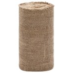 Vidaxl rouleau de jute 0, 25x10 m 100 % jute 200 g / m�
