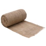 Vidaxl filet en jute de jardin 25 cm x 25 m 180 gsm 100 % jute tossa