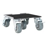Vidaxl roulettes pour meubles 4 pièces avec élévateur 17, 5 x 16 x 7, 5 cm acier 1600 kg Vidaxl roulettes pour meubles 4 pièces avec élévateur 17, 5 x 16 x 7, 5 cm acier 1600 kg