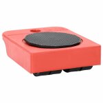 Vidaxl roulettes pour meubles 8 pièces avec élévateurs rouge 9, 8 x 7, 5 x 3 cm 150 kg Vidaxl roulettes pour meubles 8 pièces avec élévateurs rouge 9, 8 x 7, 5 x 3 cm 150 kg