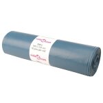 Vidaxl sacs poubelles 100 pcs bleu 240 l