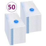 Vidaxl sacs de voyage sous vide sacs de vtements 60x40 cm 50 pcs