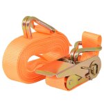 Vidaxl sangle d?arrimage 10 pcs 0, 4 tonne 6 m x 25 mm orange