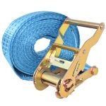 Vidaxl sangle d?arrimage 4 pcs 2 tonnes 6 m x 38 mm bleu