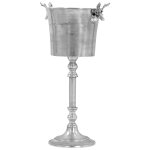 Vidaxl seau à champagne aluminium solide 39x29x71 cm argenté Vidaxl seau à champagne aluminium solide 39x29x71 cm argenté