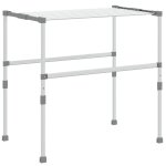 Vidaxl schoir  linge 83x(50 - 55)x(40 - 85) cm aluminium