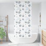 Vidaxl store enrouleur de douche 100x240 cm largeur du tissu 96 cm Vidaxl store enrouleur de douche 100x240 cm largeur du tissu 96 cm