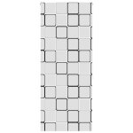 Vidaxl store enrouleur de douche 100x240 cm largeur du tissu 96 cm